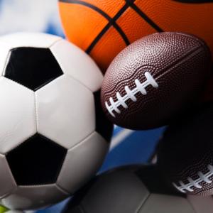 足球、足球和篮球说明了全球十大赌钱排行app的校内活动.